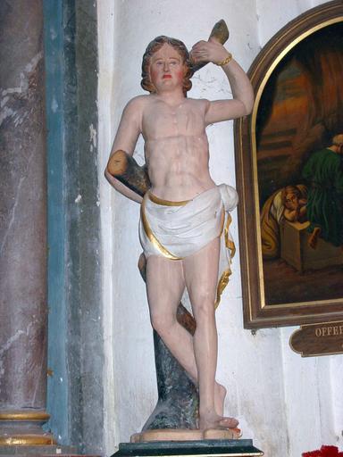 Statue : Saint Sébastien, vue générale