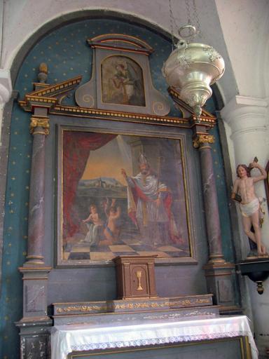 Retable, vue générale