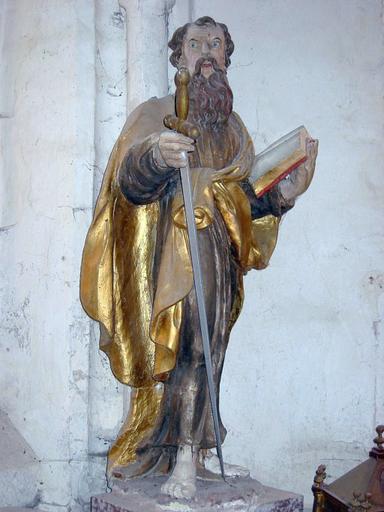 Statue : Saint Paul, vue générale