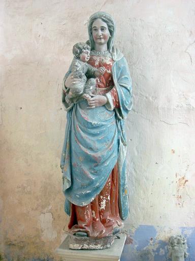 Statue : Vierge à l'Enfant, vue générale