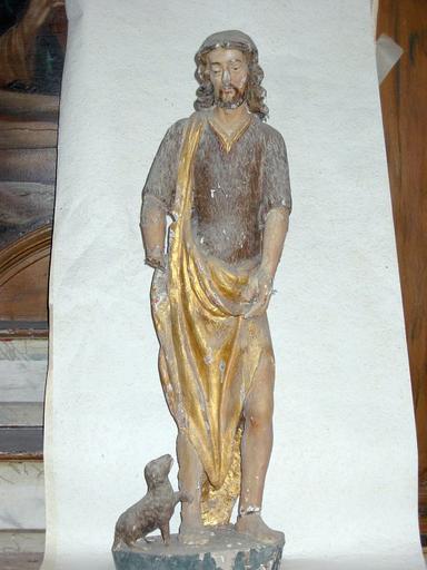 Statuette : Saint Jean-Baptiste, vue générale