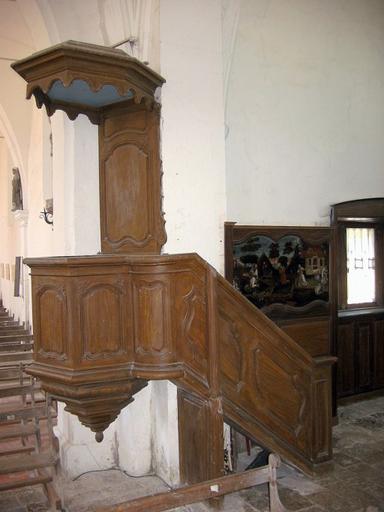 Chaire à prêcher, vue générale