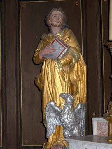 Statue : Saint Jean, vue générale - © Ministère de la Culture, 2003 ; © Conseil régional de Champagne-Ardenne, 2003 ; © Conseil général de l'Aube, 2003