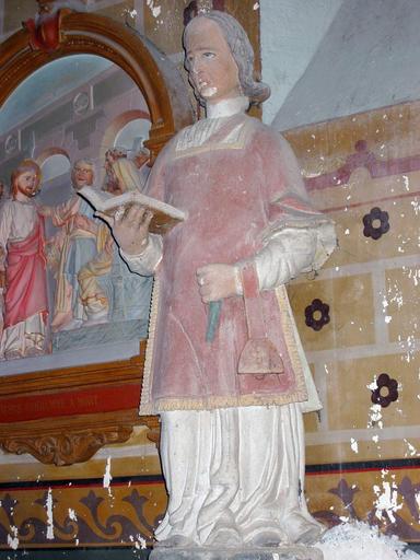Statue : Saint Vincent, vue générale - © Ministère de la Culture, 2003 ; © Conseil régional de Champagne-Ardenne, 2003 ; © Conseil général de l'Aube, 2003