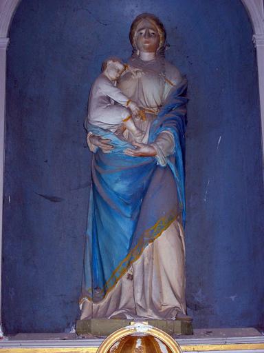 Statue : Vierge à l'Enfant