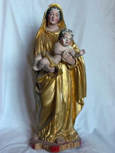 Statuette : Vierge à l'Enfant