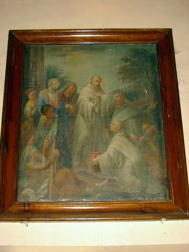 Tableau : Vie de saint Bernard, vue générale