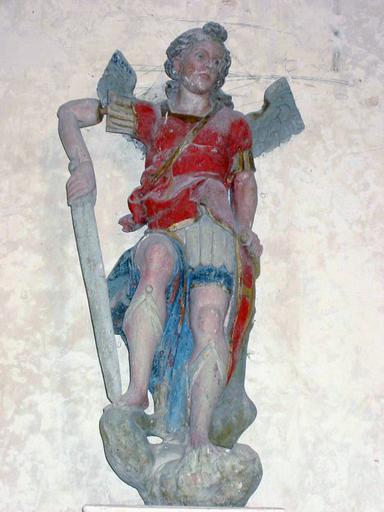 Statue : Saint Michel, vue générale