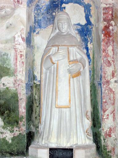 Statuette : Sainte Ursule, vue générale