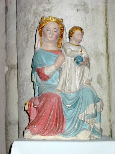 Statue : Vierge à l'Enfant, vue générale