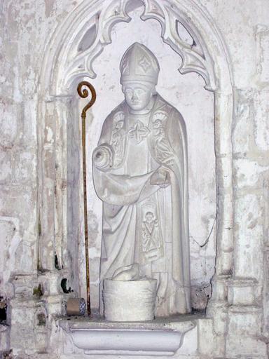 Statue : Saint Nicolas, vue générale