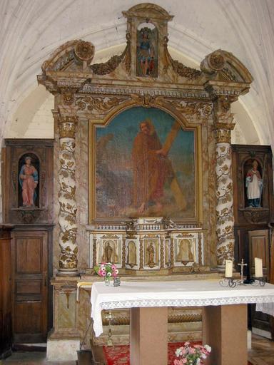 Retable et tabernacle