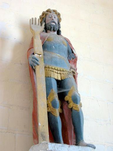 Statue : Saint Louis, vue générale