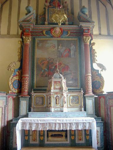 Retable et tabernacle du maître-autel