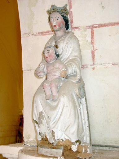 Statue : Vierge à l'Enfant, vue générale