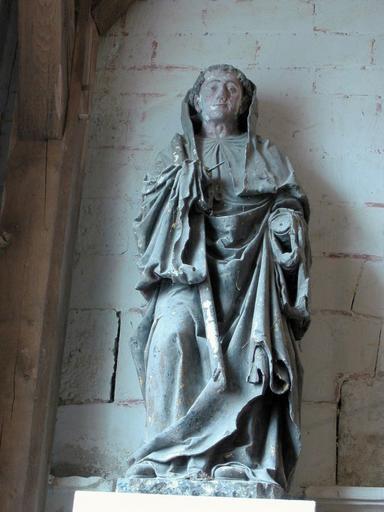 Statue : Saint Benoît, vue générale