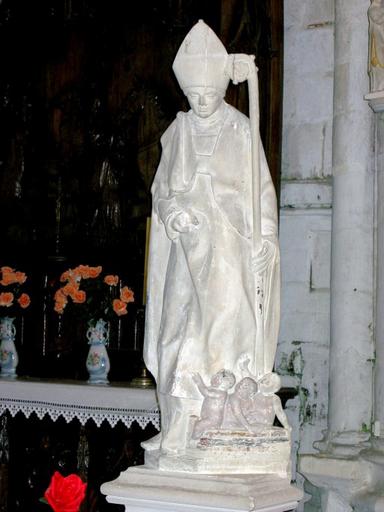 chapelle latérale nord, en pendant devant l'autel