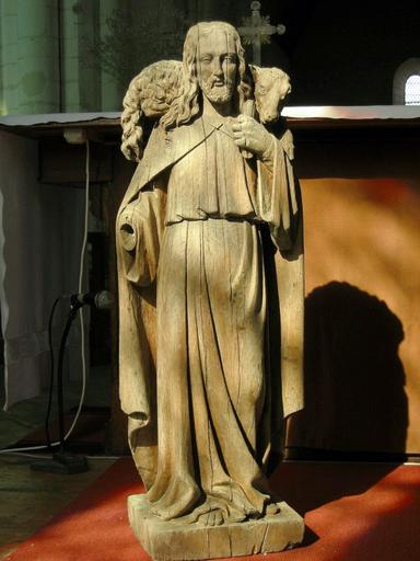 Statue : Bon Pasteur, vue générale