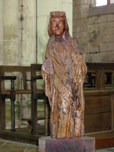 Statuette : Notre-Dame de la Perthe, vue générale