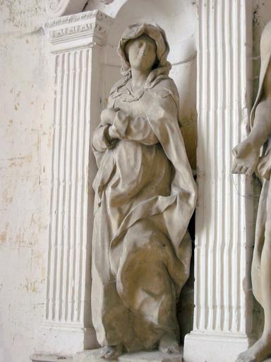 Statue : Vierge, vue générale