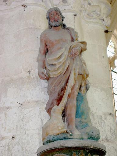 Statue : Saint Jean-Baptiste, vue générale