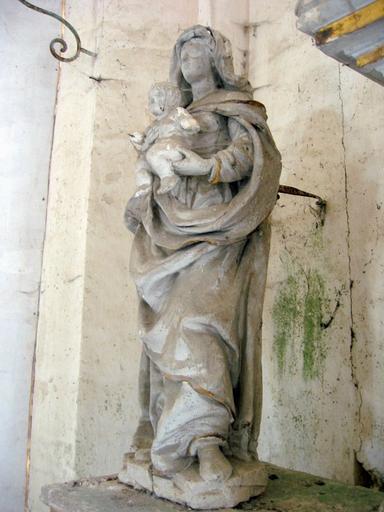 Statue : Vierge à l'Enfant