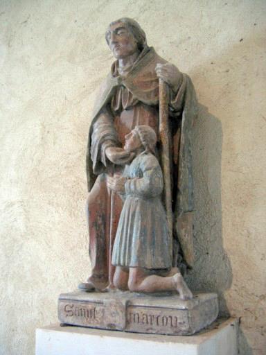 Statue : Saint Marcou, vue générale