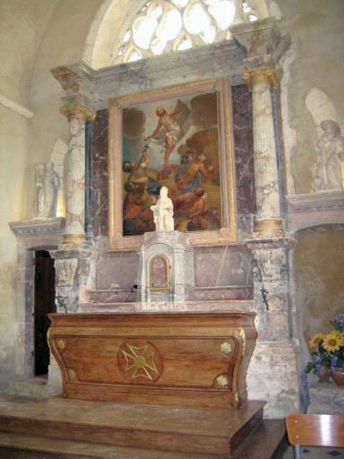 Maître-autel, retable, tabernacle