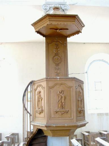Chaire à prêcher, vue générale