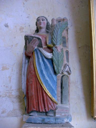 Statuette : Sainte Barbe