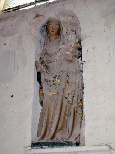 Statue : Vierge à l'Enfant