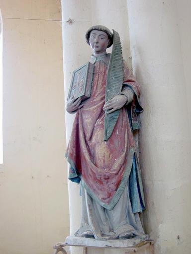 Statue : Saint Étienne, vue générale