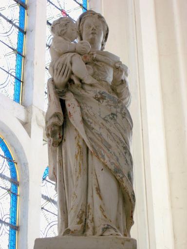 Statue : Vierge à l'Enfant