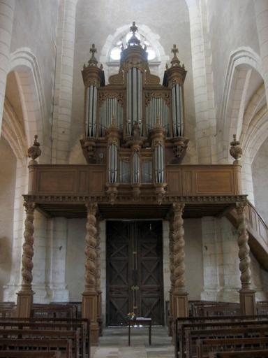 Tribune, buffet d'orgue, vue générale - © Ministère de la Culture, 2003 ; © Conseil régional de Champagne-Ardenne, 2003 ; © Conseil général de l'Aube, 2003