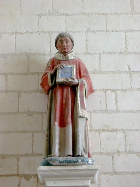 Statue : Saint au livre