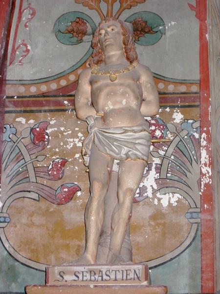 Statue : Saint Sébastien