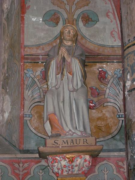 Statue : Saint Maur