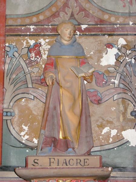 Statuette : Saint Fiacre