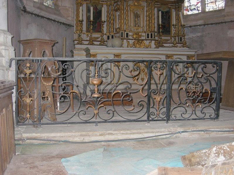 Clôture de choeur (table de communion)