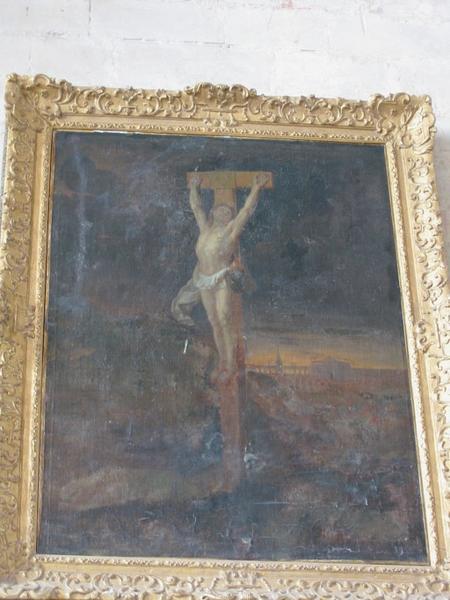 Tableau : Christ en croix