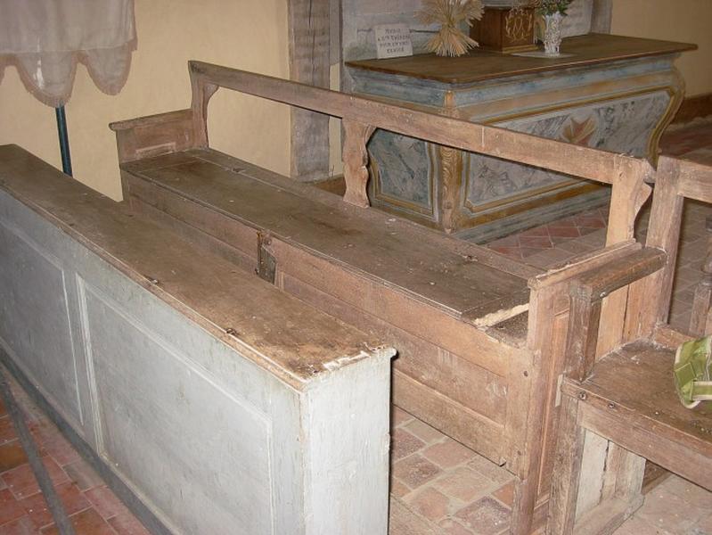 Banc de fidèles