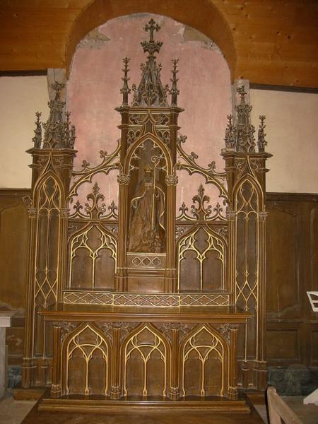 Autel et retable