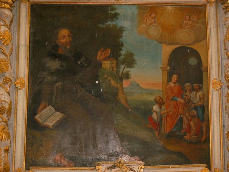 Tableau : Charité de saint Antoine