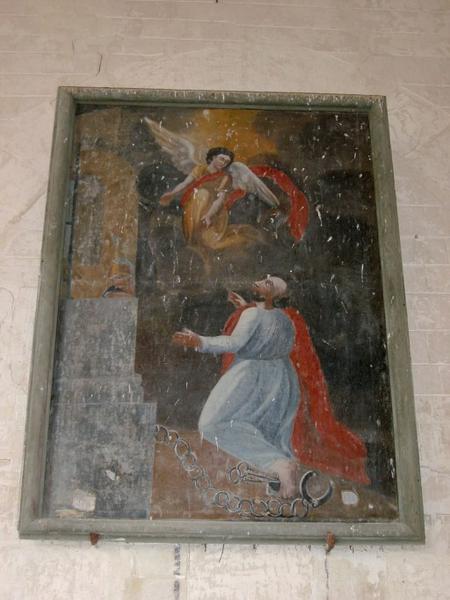 2 tableaux : Assomption, saint Pierre délivré par l'ange