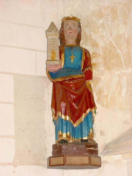 Statuette : Sainte Barbe