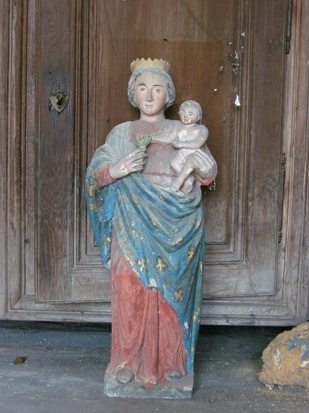 Statuette : Vierge à l'Enfant