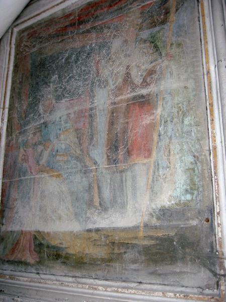 Tableau : Sainte Anne et la Vierge avec un pape