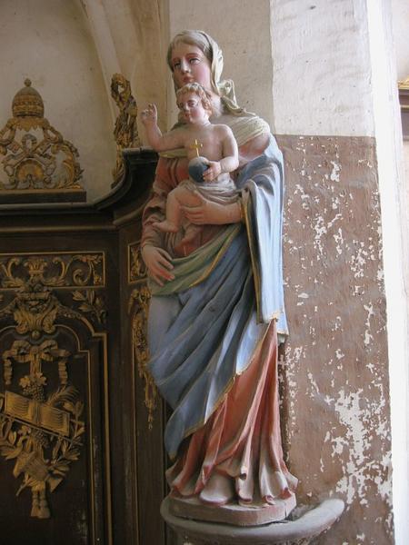 Statue : Vierge à l'Enfant