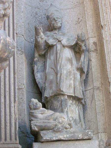 Statue : Saint Edme