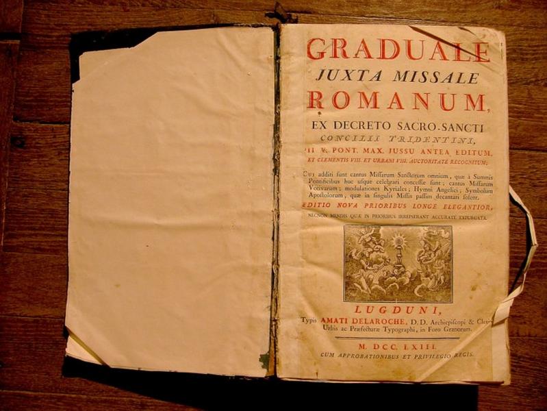 Livre liturgique : Graduel romain